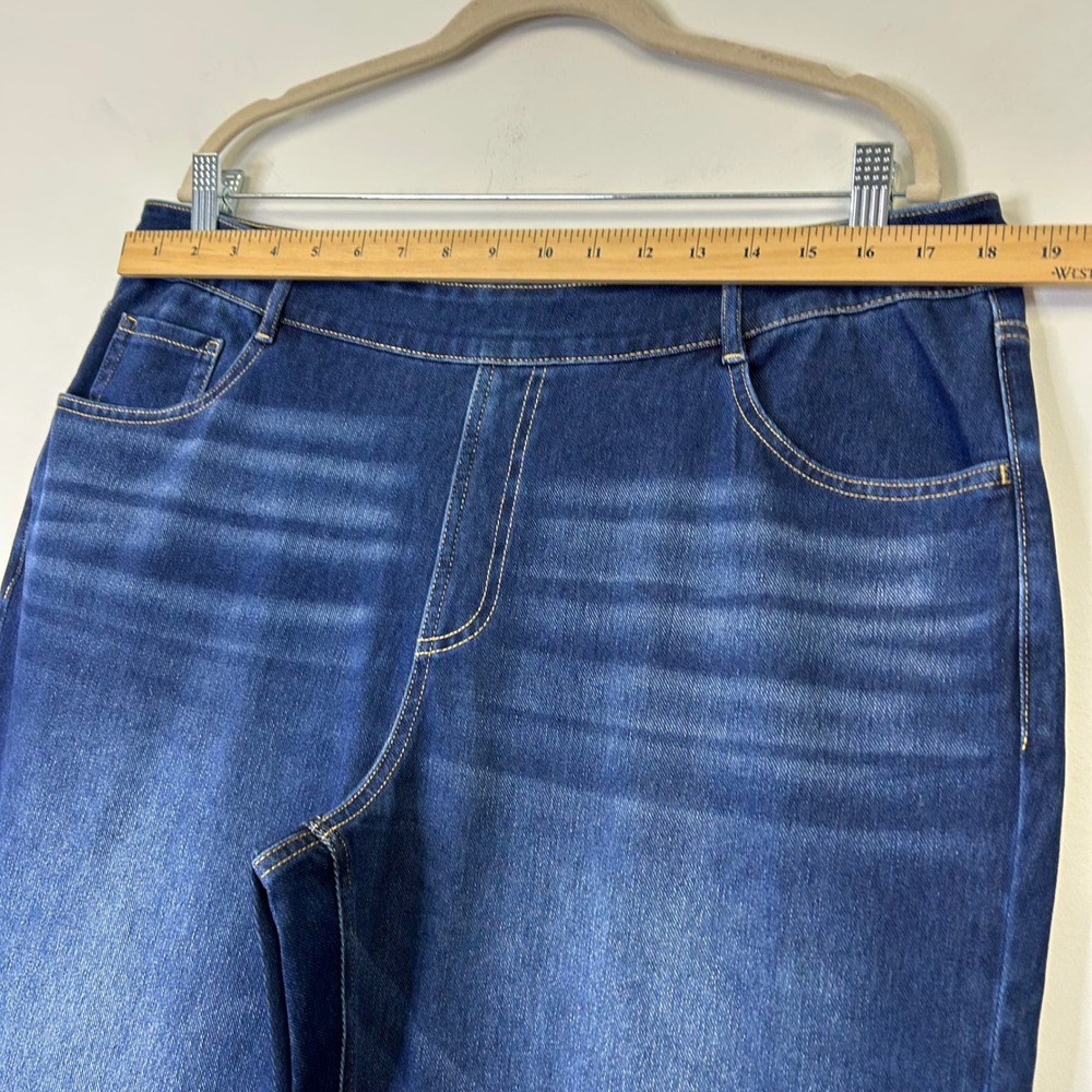 NEW Halara Flex High Waisted Pockets Straight Leg Jeans Women's Plus Size 1X - Picture 5 of 10